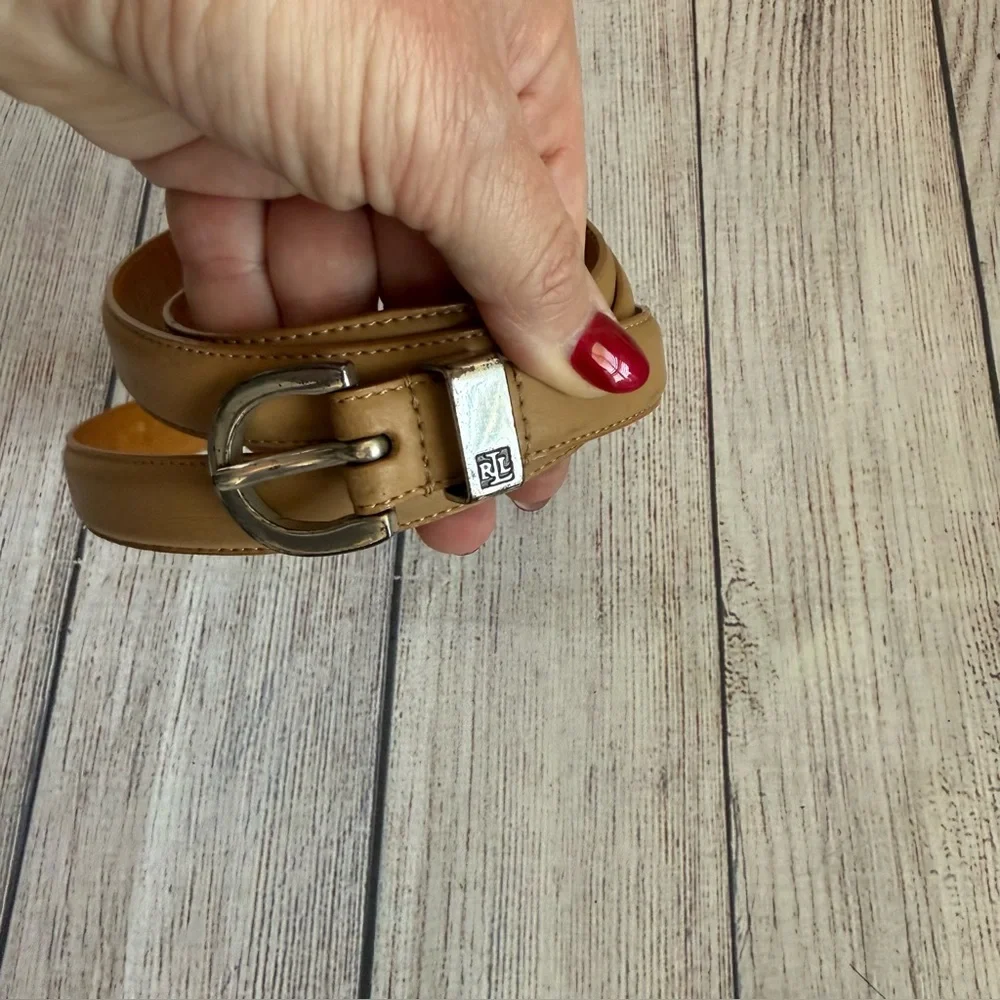 LAUREN Ralph Lauren Tan Belt Large